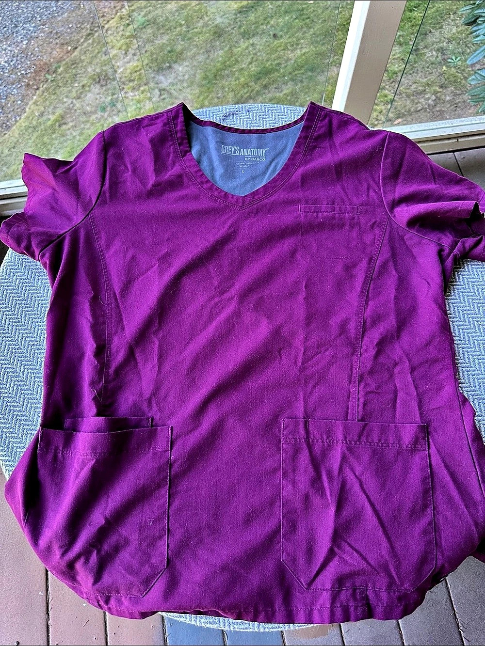 Grey's Anatomy by Barco Professional Wear by Barco scrub set Scrub Set burgundy